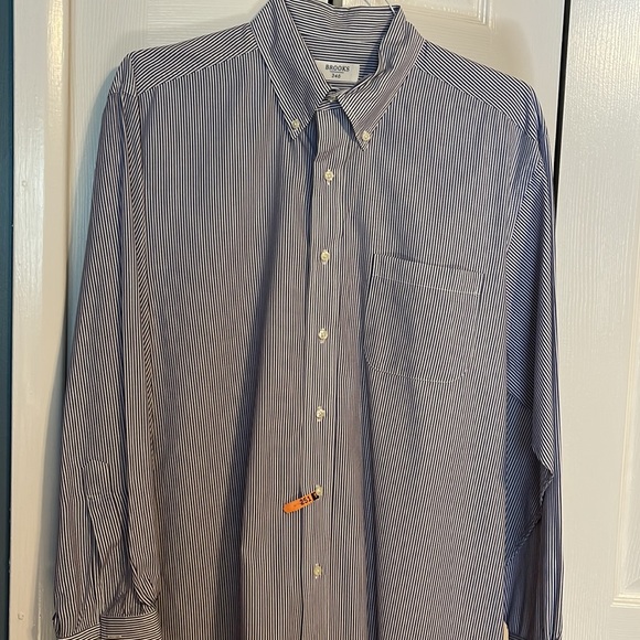 Brooks Brothers 346 long sleeve button down shirt size 16.5-34 - Picture 4 of 7